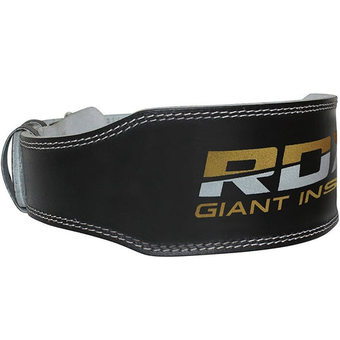 RDX 4 INCH LEATHER WEIGHT LIFTING BELT-8